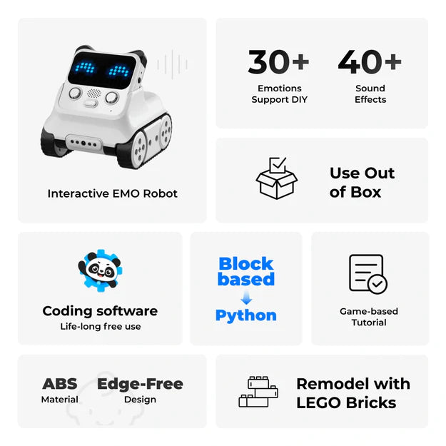 Makeblock Codey Rocky An interactive robot toy for kids to learn robotics and programming.