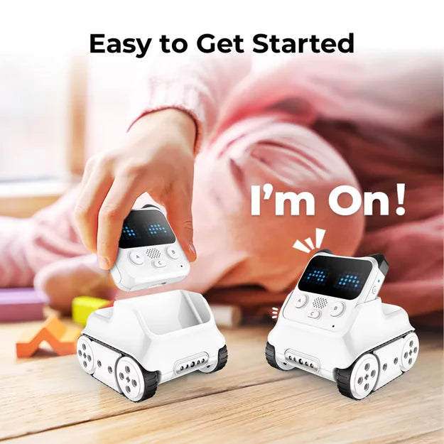 Makeblock Codey Rocky An interactive robot toy for kids to learn robotics and programming.