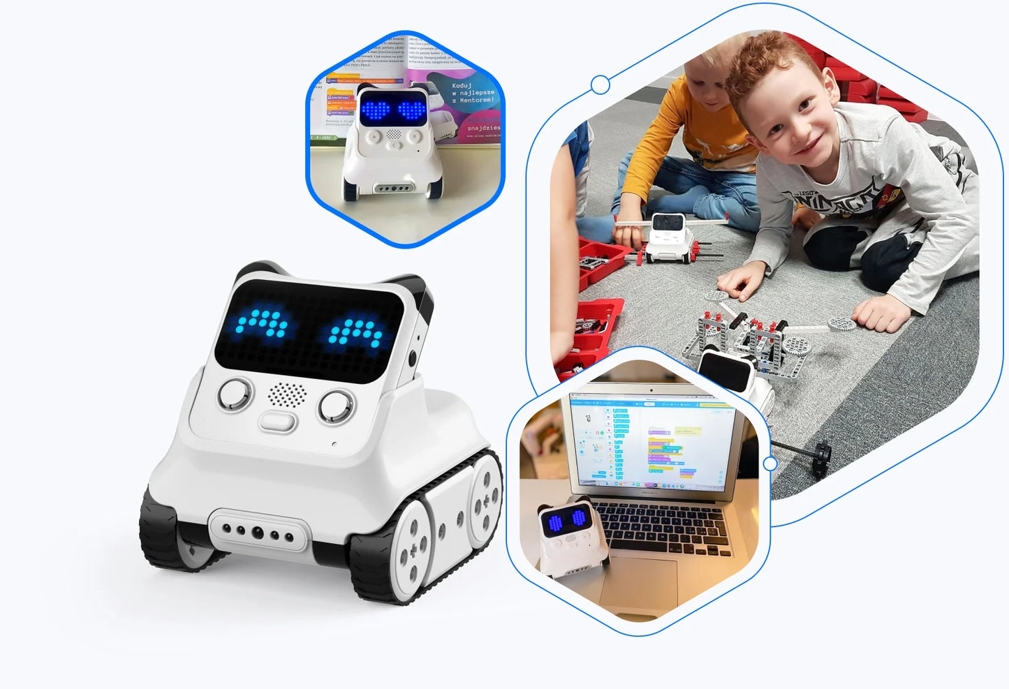 Makeblock Codey Rocky An interactive robot toy for kids to learn robotics and programming.