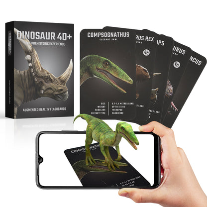 Dinosaur 4D+ Augmented Reality Cards