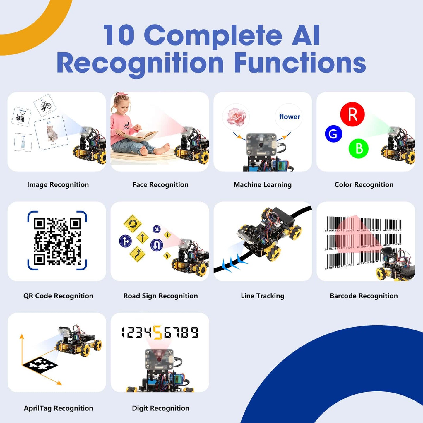 ACEBOTT STEM AI Vision Car Kit + FREE Online course