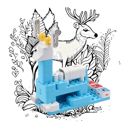WhalesBot A3 | Enjoy Coding with Magnetic Blocks