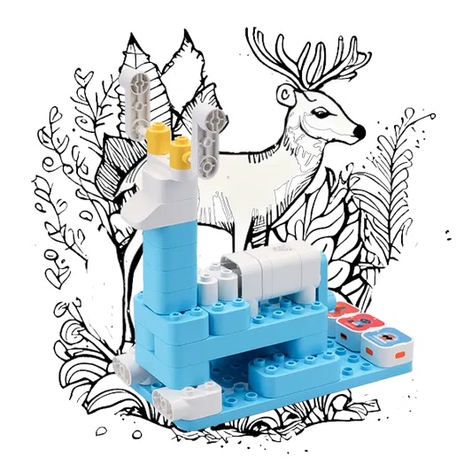 WhalesBot A3 | Enjoy Coding with Magnetic Blocks