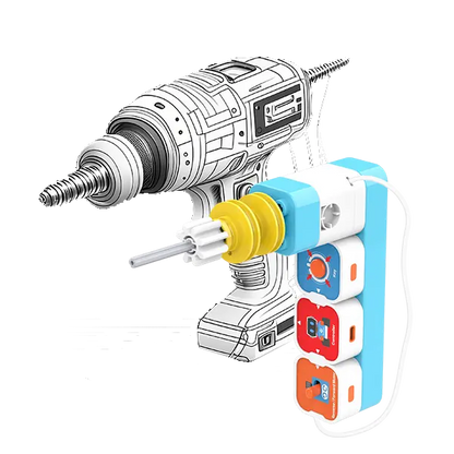 WhalesBot A1 Coding with Magnetic Blocks