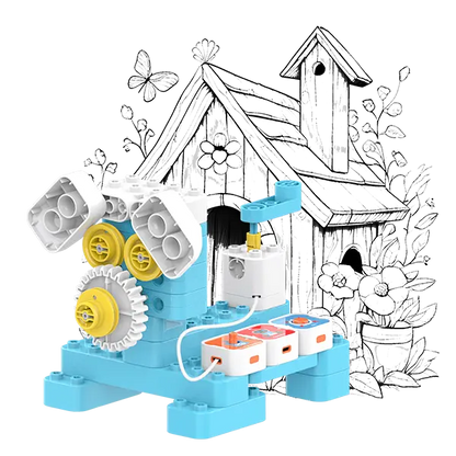 WhalesBot A1 Coding with Magnetic Blocks
