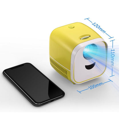 VIVIBRIGHT L1 Basic 480x240P 60ANSI LCD + LED Smart Projector, UK Plug(Silver)