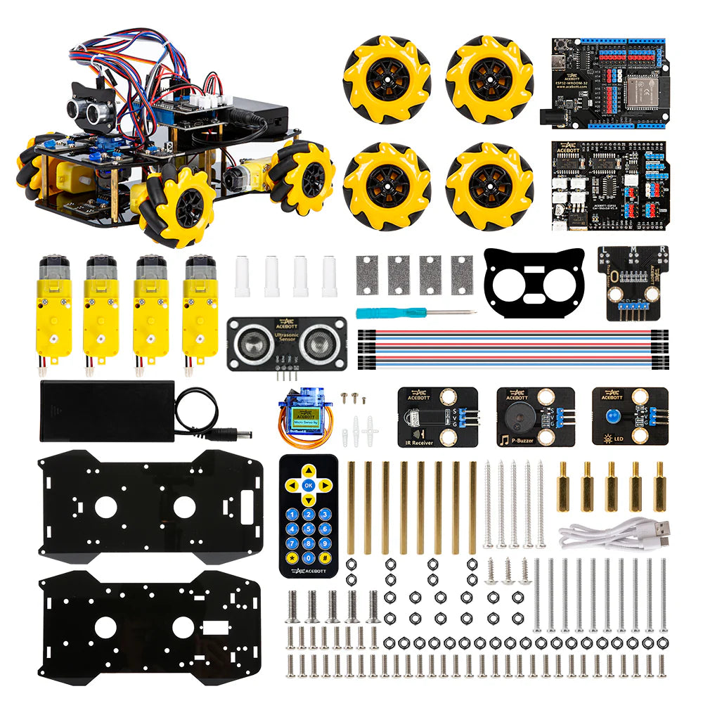 ACEBOTT STEM Robot Car Starter Kit + FREE Online course