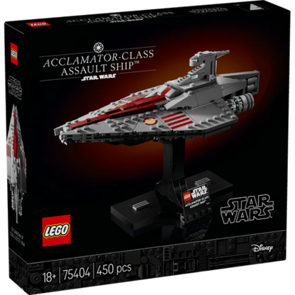 Lego Star Wars 75404 Acclamator-Class Assault Ship for Adults Ages 18+