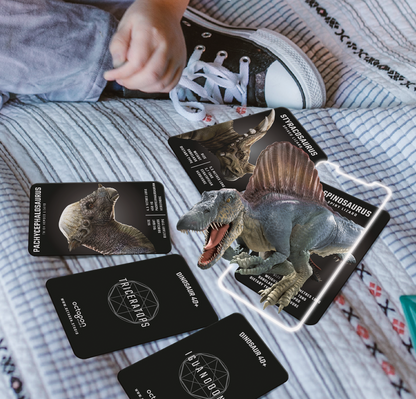 Dinosaur 4D+ Augmented Reality Cards