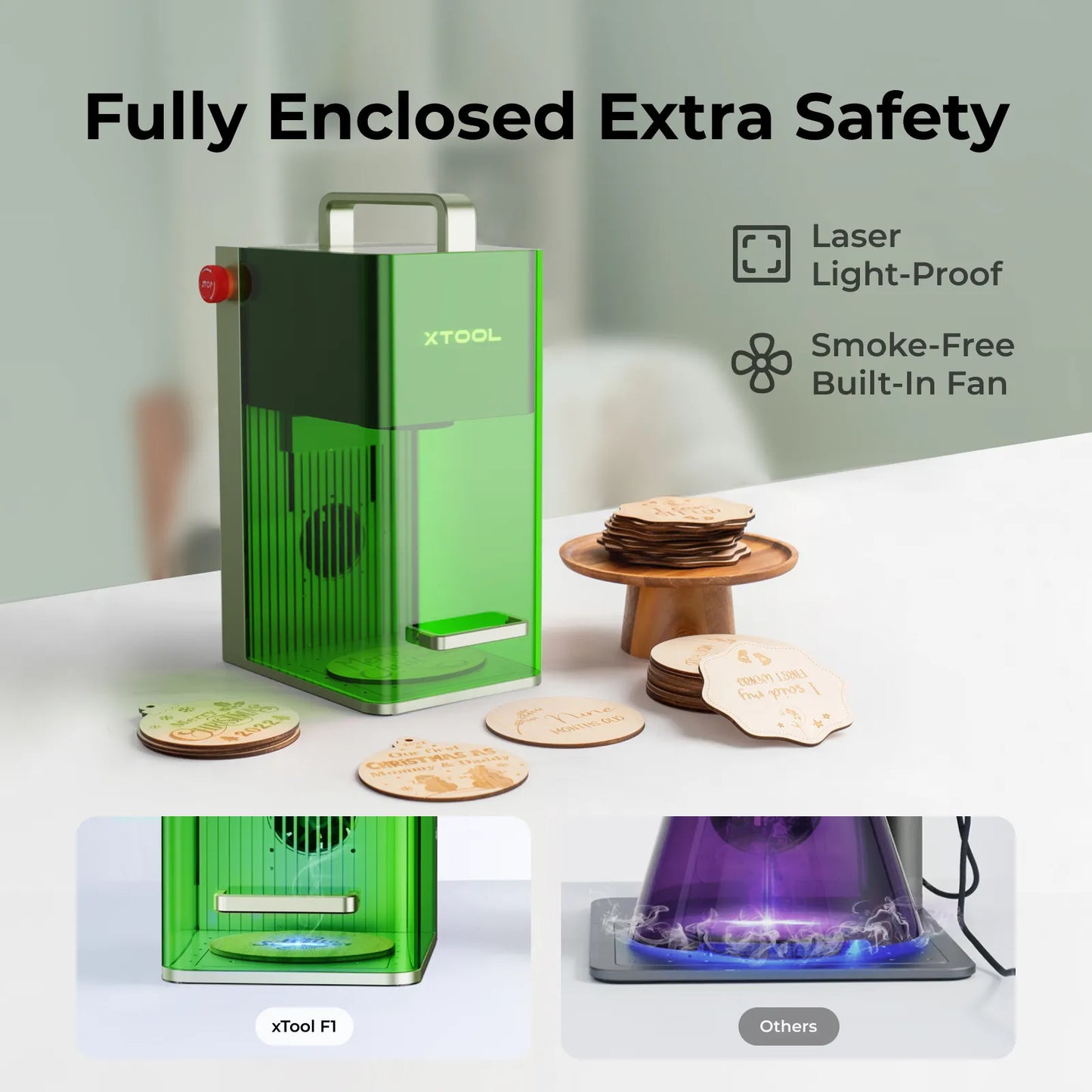 xTool F1 Portable and High Speed Laser Engraver