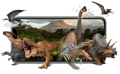 Dinosaur 4D+ Augmented Reality Cards