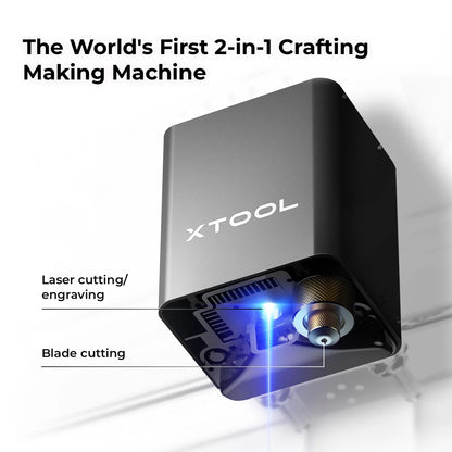 xTool M1 Smart Laser Engraver and Vinyl Cutter 10W Basic