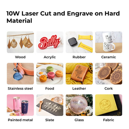 xTool M1 Smart Laser Engraver and Vinyl Cutter 10W Basic