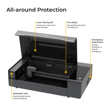 xTool P2 55W Desktop CO2 Laser Cutter (2yr warranty)